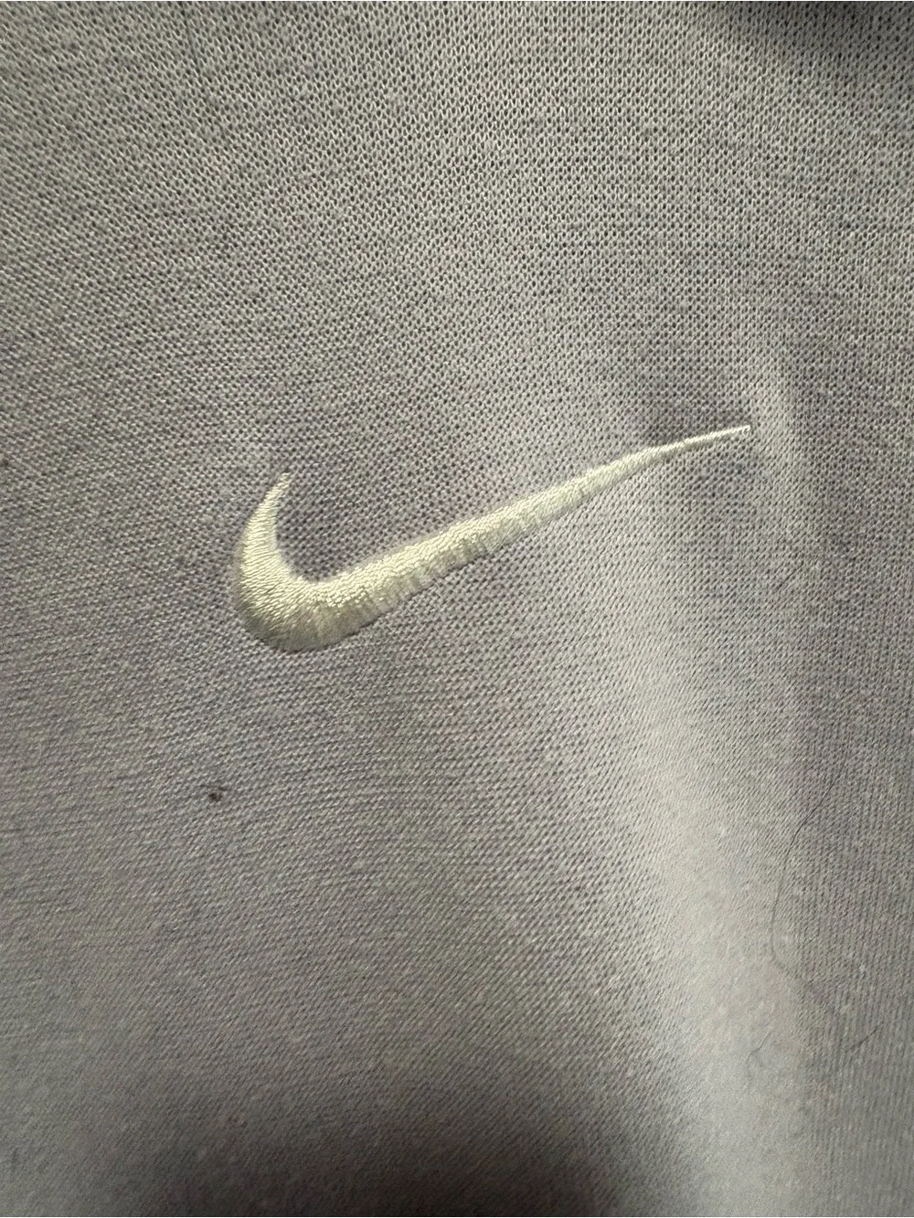 Nike Light Lavender Pullover Hoodie with Embroidered Swoosh